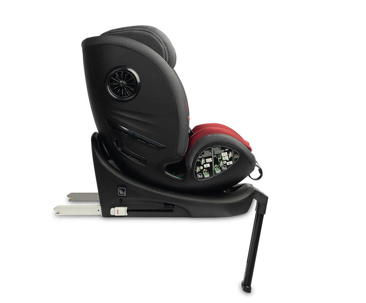 Scaun auto Fortis i-Size IsoFix 0-36kg Burgundy Caretero