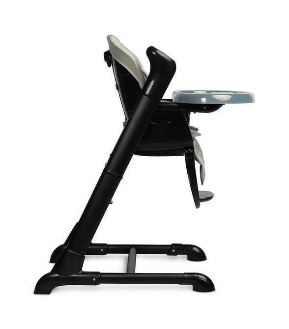 Столче За Хранене + Люлка шезлонг Indigo Black Grey Caretero