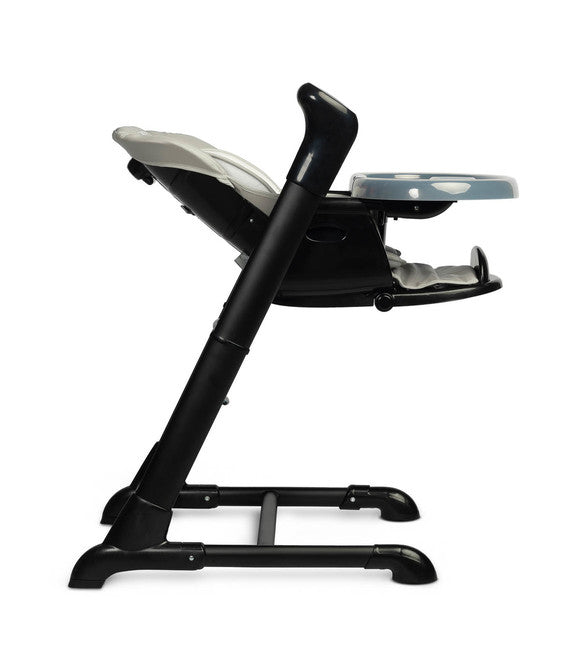 Столче За Хранене + Люлка шезлонг Indigo Black Grey Caretero