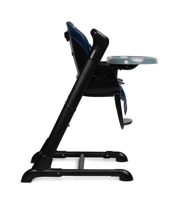 Столче За Хранене + Люлка шезлонг  Indigo Black Navy Caretero