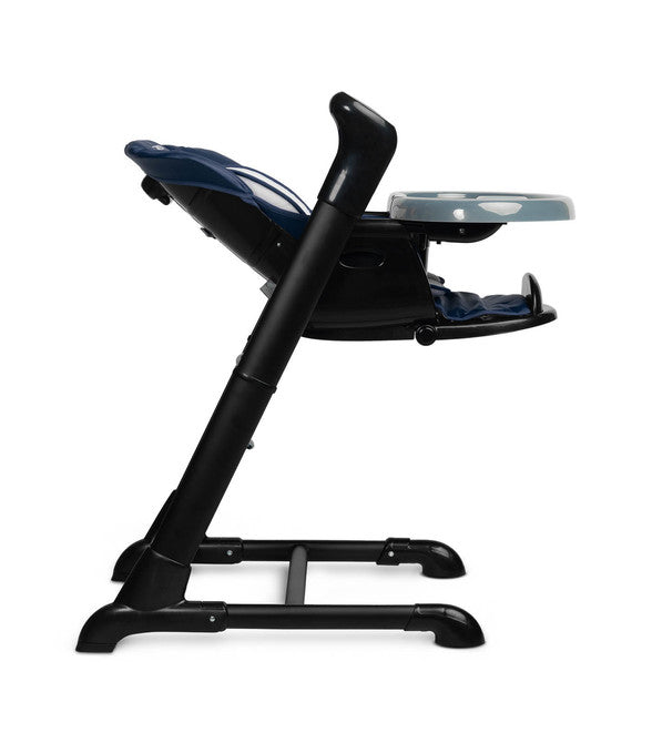 Столче За Хранене + Люлка шезлонг  Indigo Black Navy Caretero