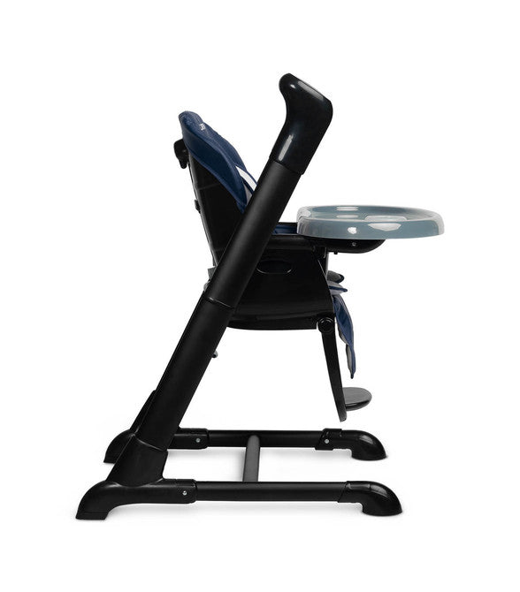 Столче За Хранене + Люлка шезлонг  Indigo Black Navy Caretero