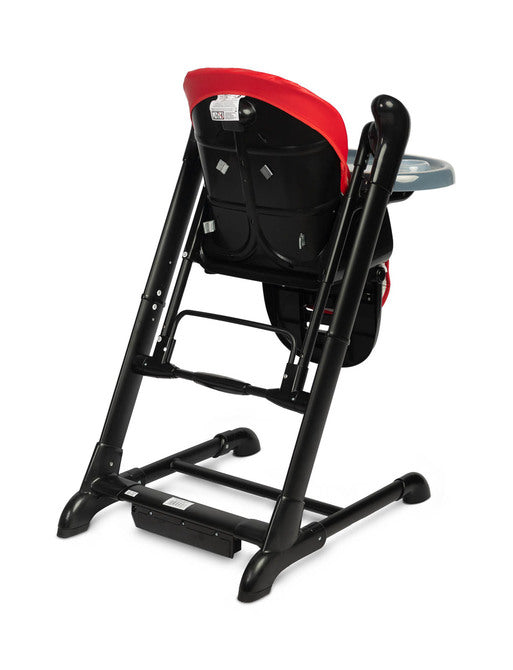 Столче За Хранене + Люлка шезлонг Indigo Black Wine Caretero