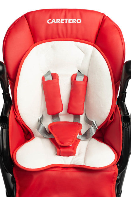 Столче За Хранене + Люлка шезлонг Indigo Black Wine Caretero