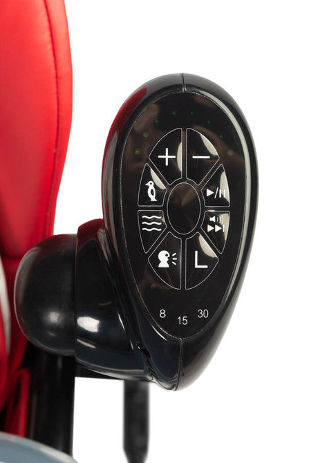 Столче За Хранене + Люлка шезлонг Indigo Black Wine Caretero