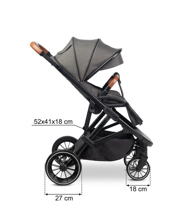 Carucior Ratio Gri Inchis Caretero