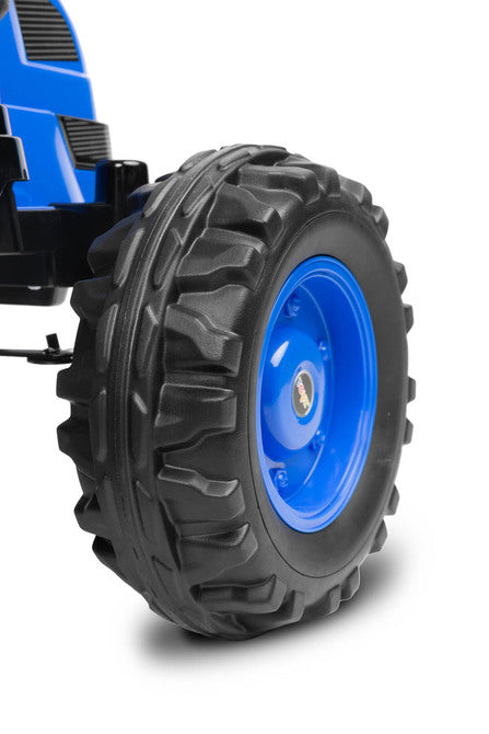 Battery-operated Tractor Hector Blue Caretero Toyz