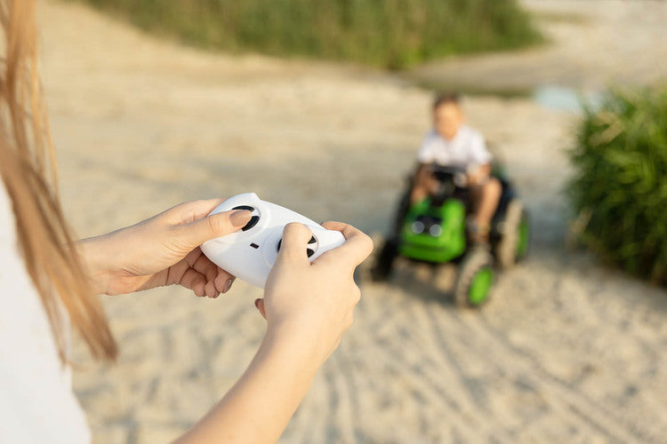 Battery-operated Tractor Hector Blue Caretero Toyz