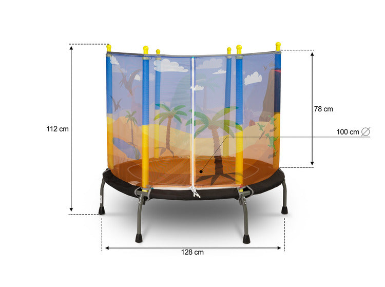 Детски Батут Dino Caretero Toyz