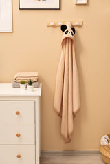 Prosop de baie Panda 90x90cm Bej 100% Bumbac 