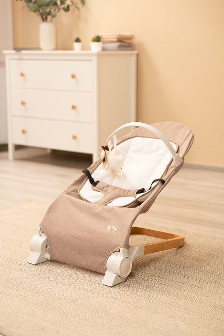 Шезлонг Bouncer Pine Brown Caretero