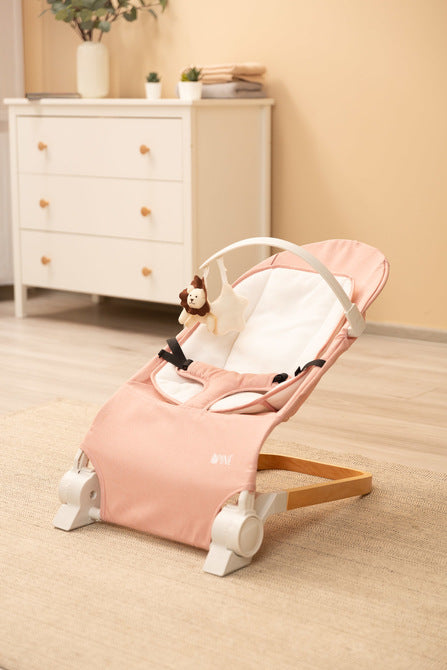 Шезлонг Bouncer Pine Pink Caretero