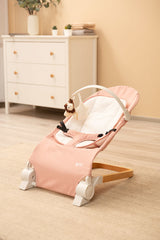 Шезлонг Bouncer Pine Pink Caretero