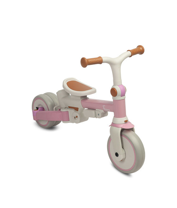Tricicletă și bicicletă echilibrată 2 în 1 Faro Pink Caretero Toyz 