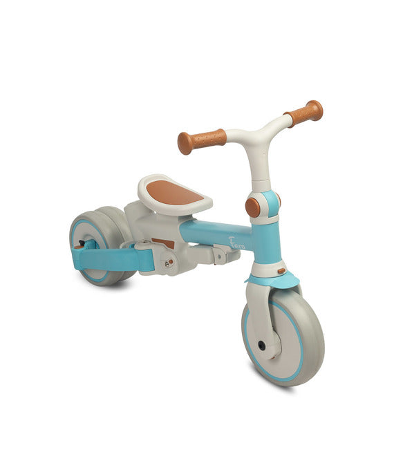 Tricicletă Și Bicicletă Balanstră 2 în 1 Faro Blue Caretero Toyz 