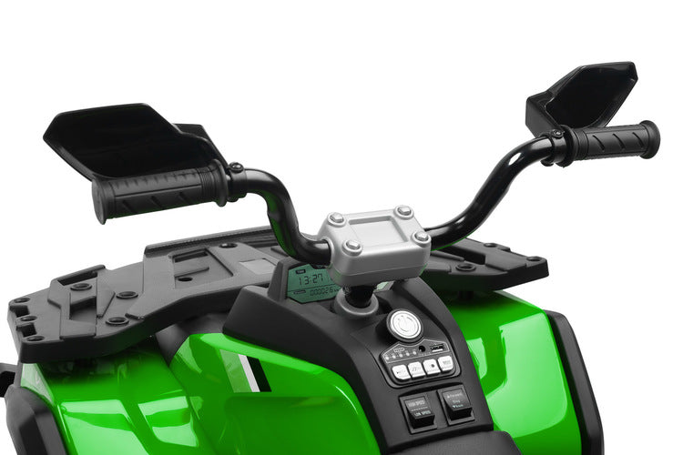 Battery-operated Quad Gigant Car Green Caretero Toyz 