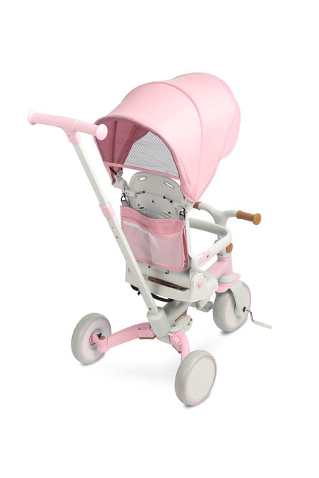 Tricicletă și bicicletă echilibrată 2 în 1 Faro Pink Caretero Toyz 