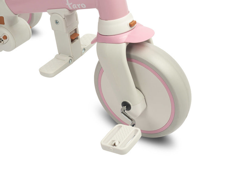 Tricicletă și bicicletă echilibrată 2 în 1 Faro Pink Caretero Toyz 