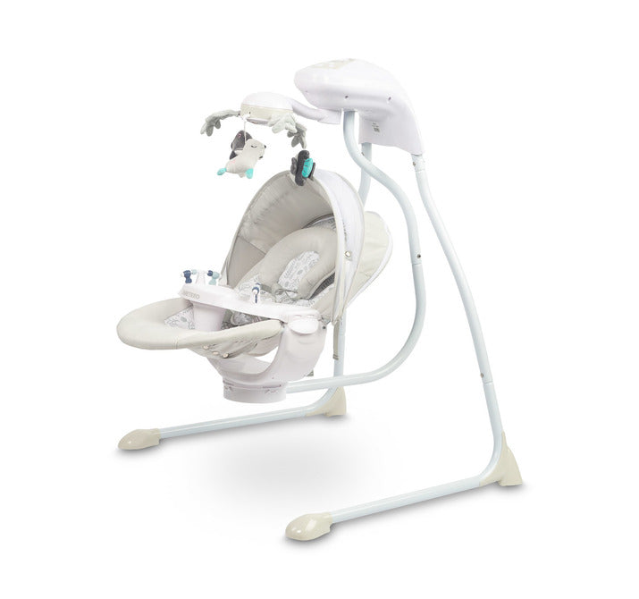 Електрическа Люлка Raffi Light Grey Caretero