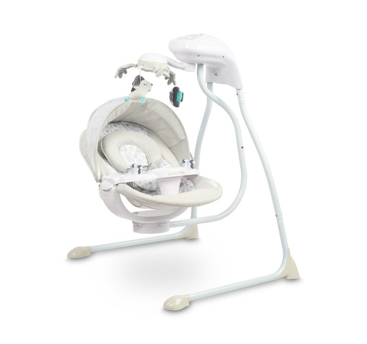 Електрическа Люлка Raffi Light Grey Caretero
