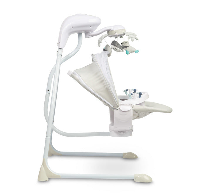 Електрическа Люлка Raffi Light Grey Caretero