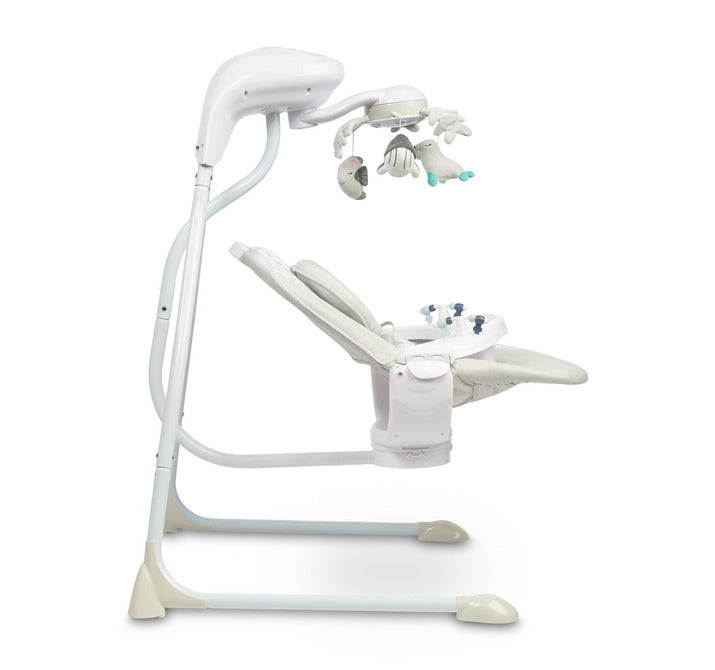 Електрическа Люлка Raffi Light Grey Caretero