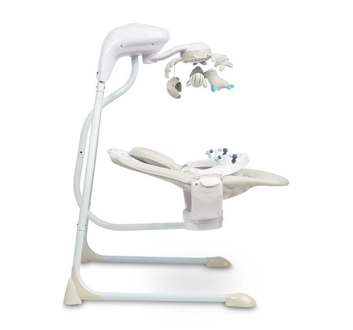 Електрическа Люлка Raffi Light Grey Caretero