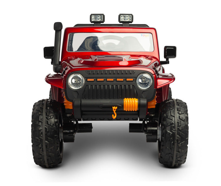 Battery-Powered Off-Road Car Ringo Wine Red Caretero Toyz 