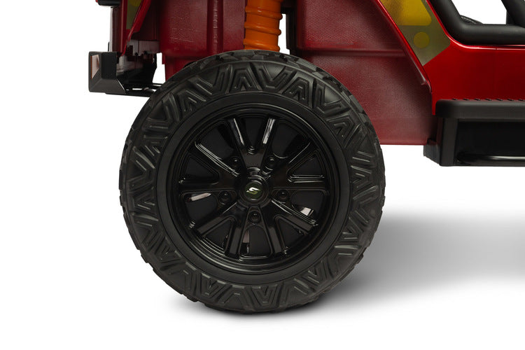 Battery-Powered Off-Road Car Ringo Wine Red Caretero Toyz 