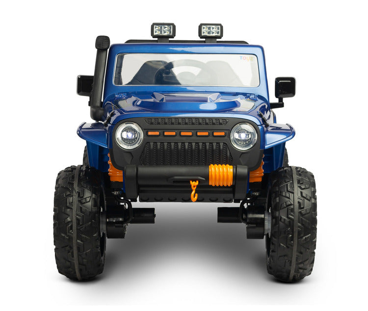 Battery-Powered Off-Road Car Ringo Wine Blue Caretero Toyz 