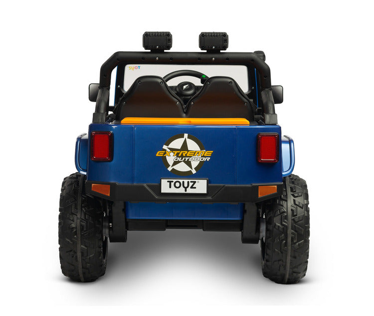 Battery-Powered Off-Road Car Ringo Wine Blue Caretero Toyz 