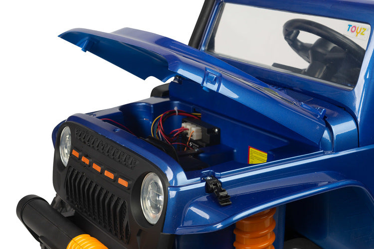 Battery-Powered Off-Road Car Ringo Wine Blue Caretero Toyz 