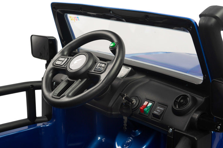 Battery-Powered Off-Road Car Ringo Wine Blue Caretero Toyz 