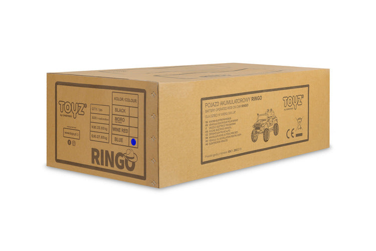 Battery-Powered Off-Road Car Ringo Wine Blue Caretero Toyz 