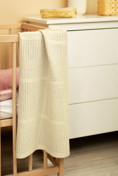 Pătură 100% bumbac Moli Ivory Sensillo 