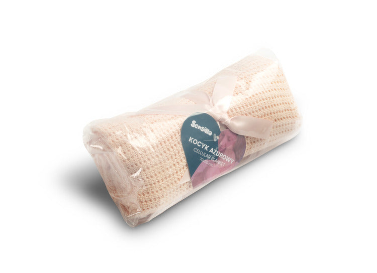 Одеяло 100% Памук Moli Светло Розово Sensillo