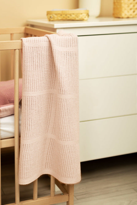 Одеяло 100% Памук Moli Светло Розово Sensillo