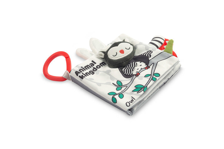 Bufniță alb-negru, Sensillo, broșată 