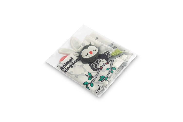 Bufniță alb-negru, Sensillo, broșată 