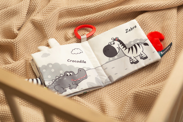 Bufniță alb-negru, Sensillo, broșată 