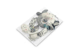 Sensillo Black and White Elephant Stroller Toy 