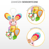 Играчка За Количка цветно Зайче Sensillo