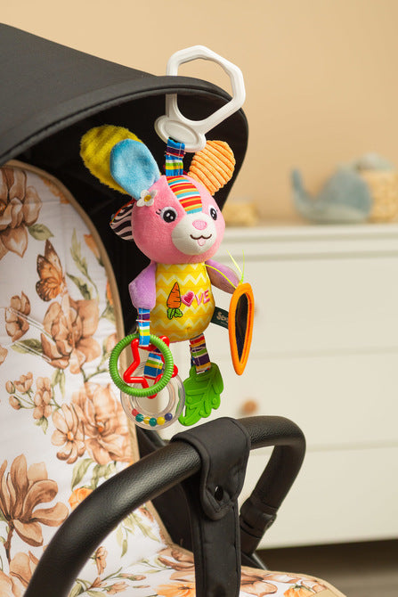 Играчка За Количка цветно Зайче Sensillo
