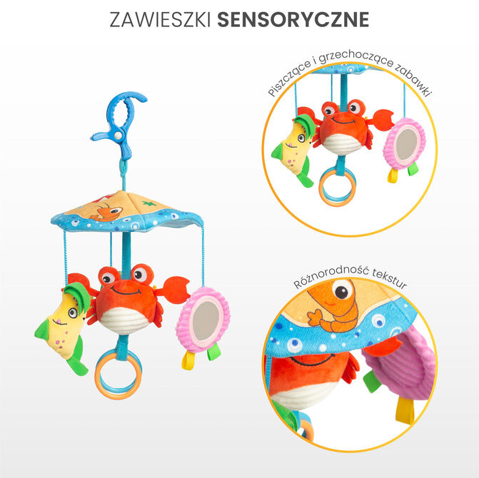Въртележка За Детска Количка Жаба Sensillo