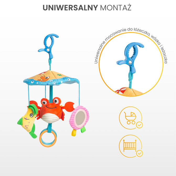 Въртележка За Детска Количка Жаба Sensillo