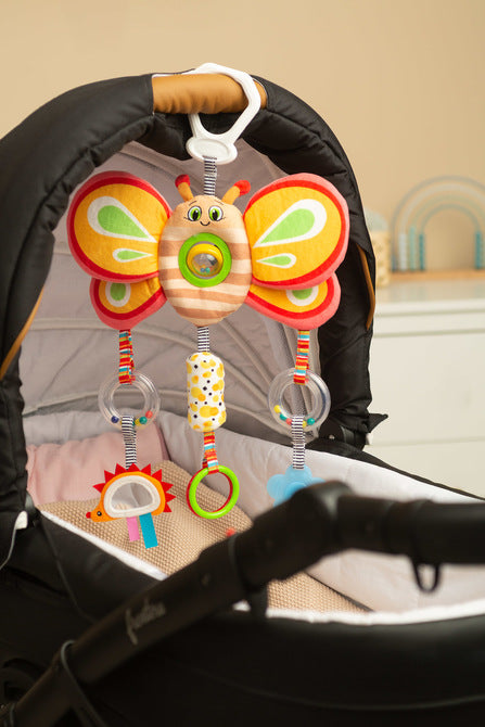 Играчка За Количка със сензорни елементи Пеперуда Sensillo