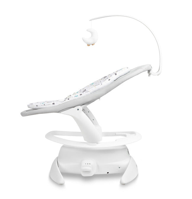 Шезлонг И Люлка 2в1 Rocker Noco Сив Caretero