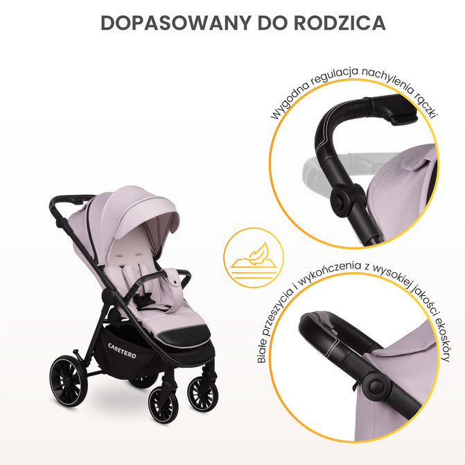 Бебешка Количка Agil Кафява Caretero