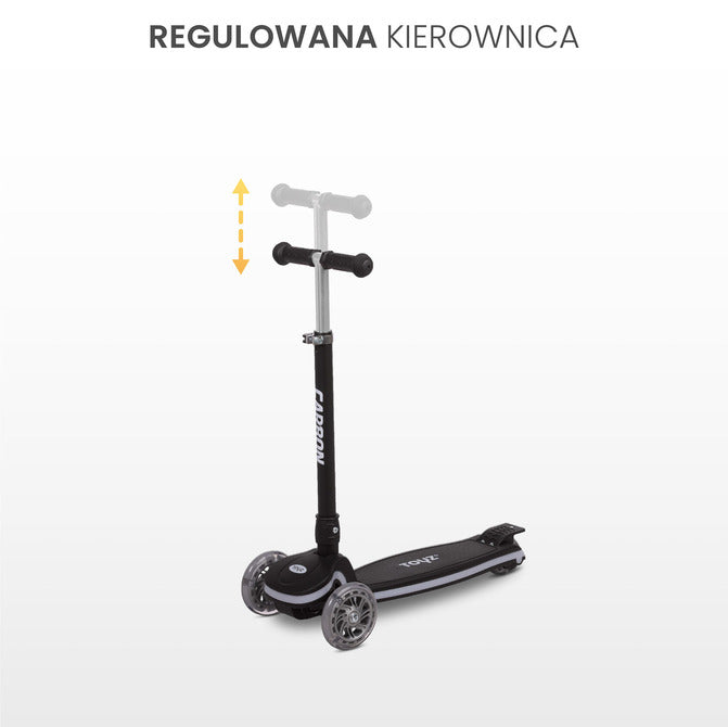 Тротинетка Carbon Светлосиня Caretero Toyz