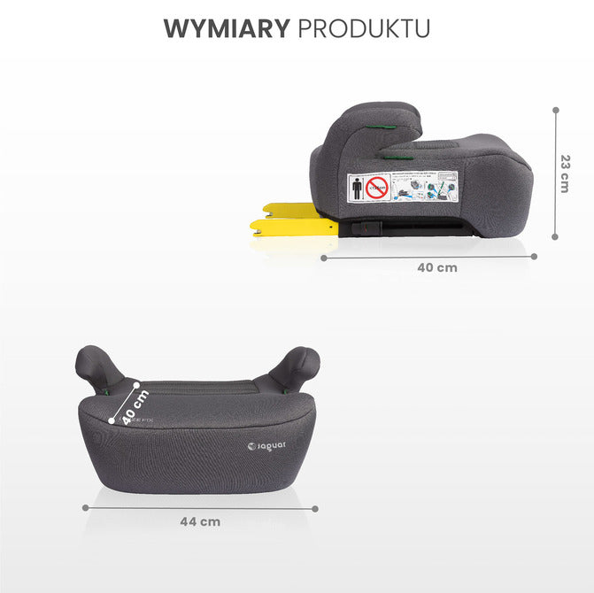 echilibrului copilului. Scaun auto Jaguar I-Size Graphite (125-150) Caretero